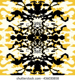 Animal print seamless vector design can be used as interior pattern or clothes pattern.
