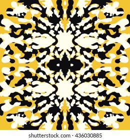 Animal print seamless vector design can be used as interior pattern or clothes pattern.
