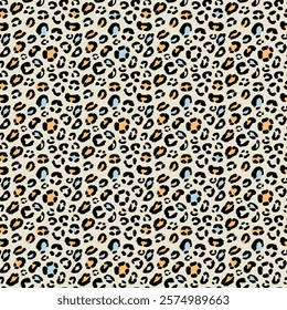 Animal print seamless vector pattern