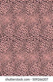 Animal print seamless vector pattern