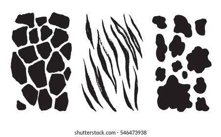 animal print set