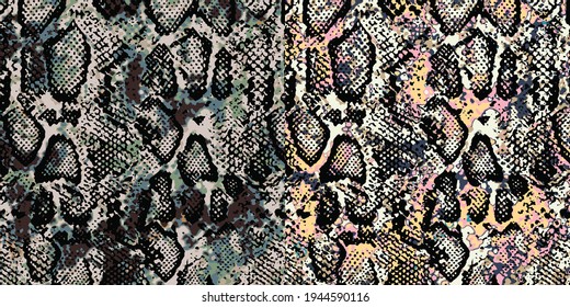 Animal print, snake skin texture background