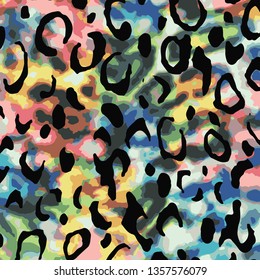Animal print texture background