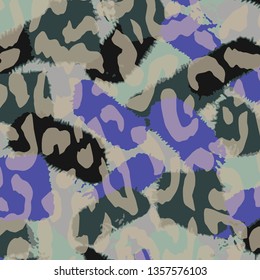 Animal print texture background