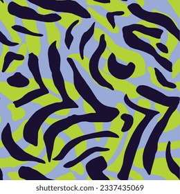 Animal print texture. stripes pattern. Surface pattern. Seamless Zebra print. Modern print. Textile. Animal. Pattern textile.