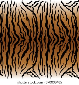 Animal print, Tiger texture seamless background ocher color