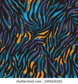 Animal print, zebra texture background
