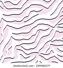 Animal print, zebra texture background