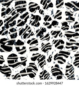 Animal print, Zebra texture background