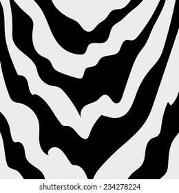 Animal print, zebra texture black and white colors