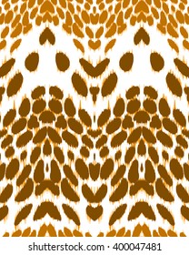 Animal print zigzag pattern seamless. Vector chevron animal pattern. 