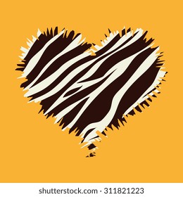 Animal prints design, vector illustration eps 10.