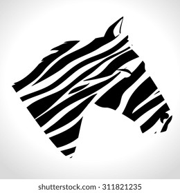 Animal prints design, vector illustration eps 10.