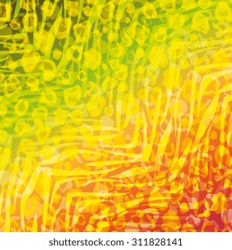 Animal prints design, vector illustration eps 10.