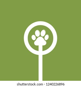 animal protection. vector icon