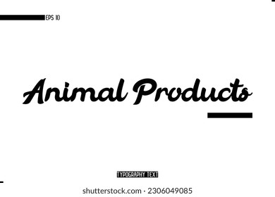 Animal Quotes Stylish Typography Text Phrase Animal Products