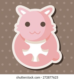 animal rabbit cartoon theme elements