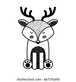 Animal reindeer cartoon