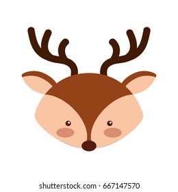 Animal reindeer cartoon