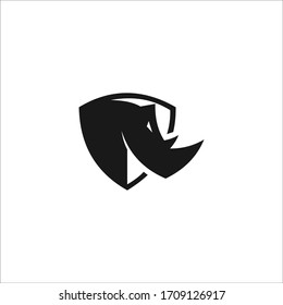 Animal Rhino Vector design Logo Templates