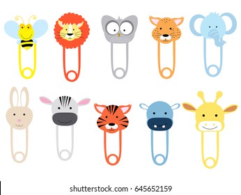animal safety pins