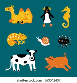 animal seamless background