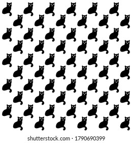Animal seamless pattern background.Colorful wallpaper vector illustration and good for printing