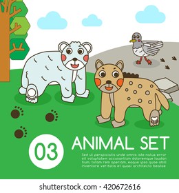 Animal Set : Vector Illustration