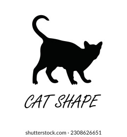 Animal shape vector design template