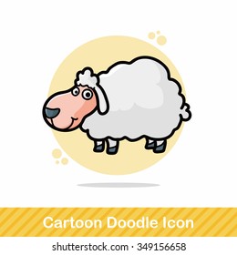 animal sheep doodle