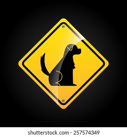 animal sign design, vector illustration eps10 graphic 