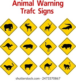 animal signs element design for templates.