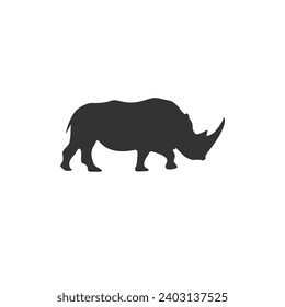 Animal silhouette icon, Vector illustration.