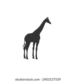 Animal silhouette icon, Vector illustration.
