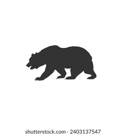 Animal silhouette icon, Vector illustration.