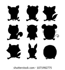 Animal silhouette vector