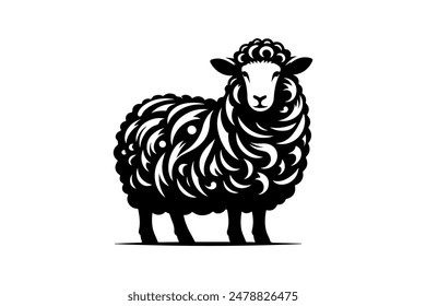 sheep vector silhouette