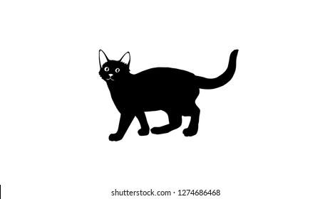 Animal Silhouette Vector Illustration Stock Vector (Royalty Free ...