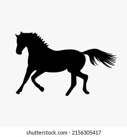 Animal Simple Horse Vector Design Free Png