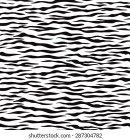 Animal skin. Black and white background