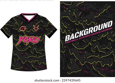 animal skin camouflage texture pattern background sublimation sport jersey design vector stripes modern geometric halftone