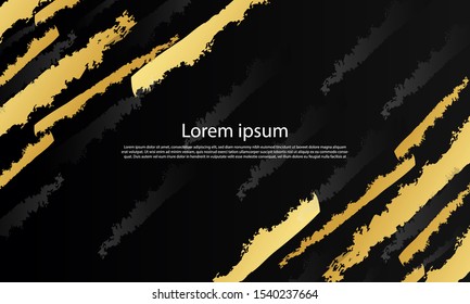 Animal skin card template Vector