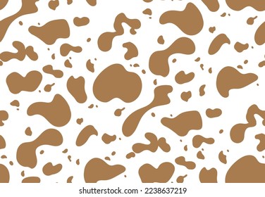 Animal skin  Cow pattern hand drawn abstract animal skin modern fashion trends with soft color sets black and white monochrome vector fashionable suitable for print woman trouser seamless pattern