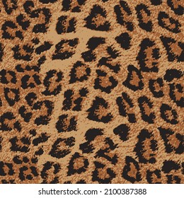 Animal skin leopard leather pattern design seamless work print 