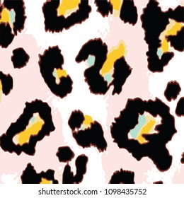 animal skin leopard pattern