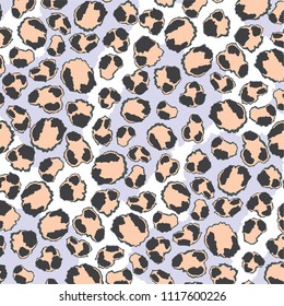 animal skin leopard pattern
