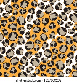 animal skin leopard pattern