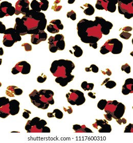 animal skin leopard pattern