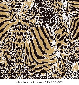 animal skin leopard pattern