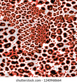 animal skin leopard pattern